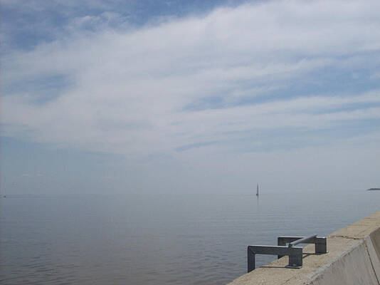 Wall Art - Photograph - Where Water Meets Sky by Mary Mikawoz