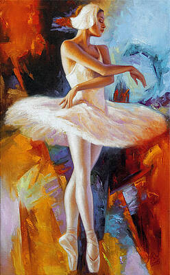 Abstract Ballerina Paintings Page 7 Of 10 Fine Art America