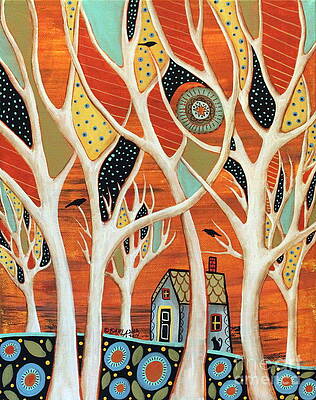 White Trees by Karla Gerard White Trees by Karla Gerard