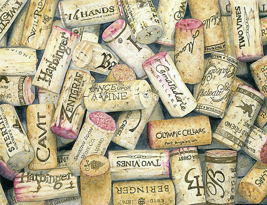 Wine Corks by Julie Senf Wine Corks by Julie Senf