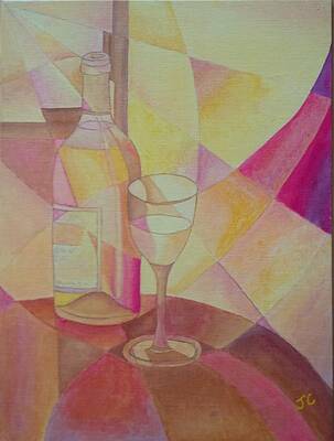 Wine Glass by John Cunnane