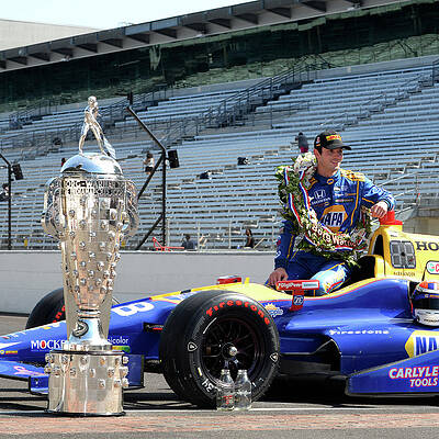 Winner of 2016 Indy 500 by Rob Banayote Winner of 2016 Indy 500 by Rob Banayote