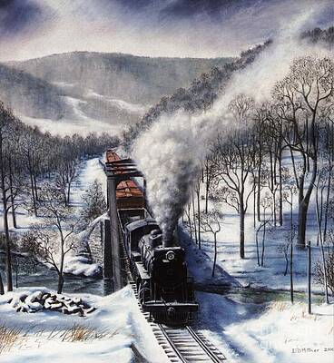 Winter at Deer Creek by David Mittner Winter at Deer Creek by David Mittner