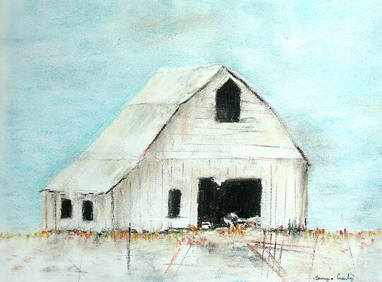 Winter Country Barn by Tamyra Crossley Winter Country Barn by Tamyra Crossley