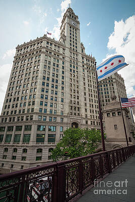 Wall Art - Photograph - Wrigley Building by David Levin