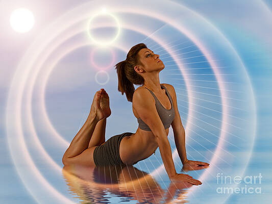 Wall Art - Photograph - Yoga Girl 1209206 by Rolf Bertram