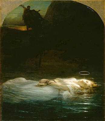 Young Christian Martyr Print by Paul Delaroche