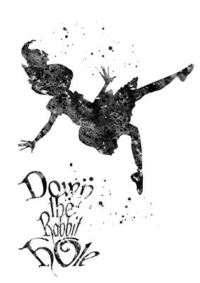 Down The Rabbit Hole Art Fine Art America