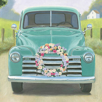 Wall Art - Painting - Beautiful Country I Square #1 by James Wiens