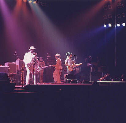 Wall Art - Photograph - Bruce Springsteen Performs On Stage #1 by Andrew Putler
