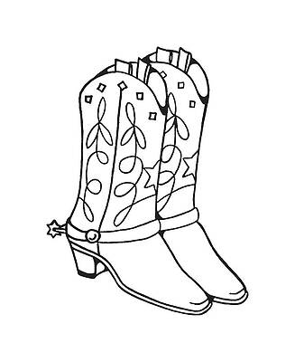 Hand Drawn Sketch Cowboy Boots Stock Vector Royalty Free 1597633378   Shutterstock