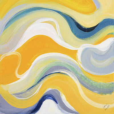 Curvilinear Abstract Paintings Fine Art America