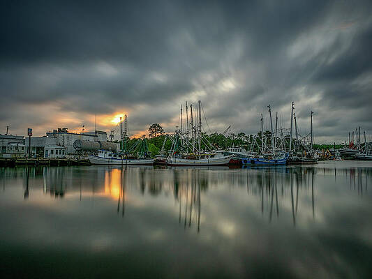 Dramatic Bayou Sunset by Brad Boland Dramatic Bayou Sunset by Brad Boland