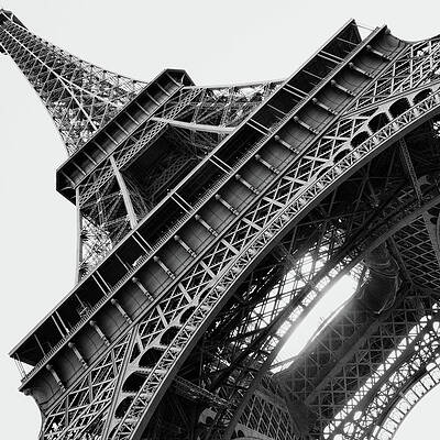 Wall Art - Photograph - Eiffel Views Square I #1 by Emily Navas