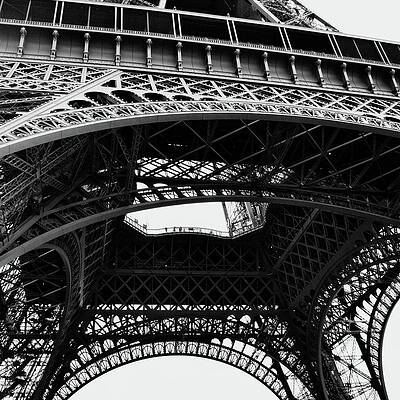 Wall Art - Photograph - Eiffel Views Square IIi #1 by Emily Navas