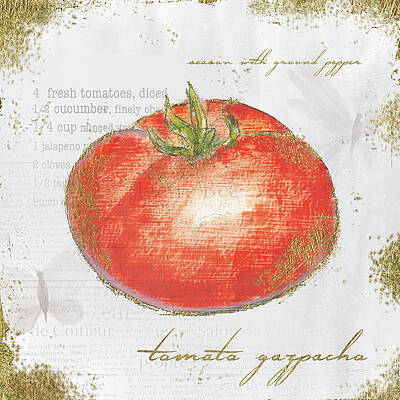 Wall Art - Painting - Garden Treasures Vii #1 by Emily Adams