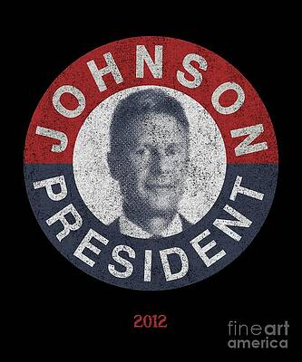 Wall Art - Digital Art - Gary Johnson for President 2012 Vintage #1 by Flippin Sweet Gear
