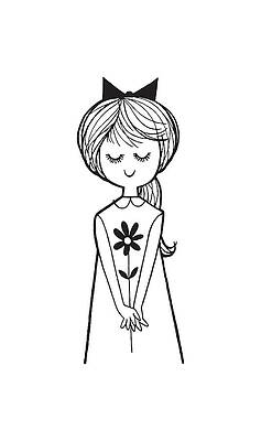 Shy Girl Drawings for Sale | Pixels