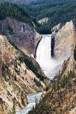 Wall Art - Photograph - Grand Canyon Of The Yellowstone #1 by James Zipp