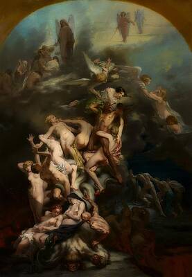 Heaven And Hell Paintings Fine Art America