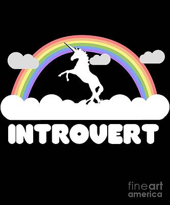 Wall Art - Digital Art - Introvert #1 by Flippin Sweet Gear