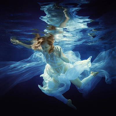 Wall Art - Photograph - Like A Feather In The Wind by Dmitry Laudin