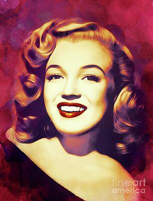 Marilyn Monroe Famous Paintings Fine Art America