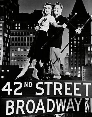 Wall Art - Photograph - MICKEY ROONEY and JUDY GARLAND in BABES ON BROADWAY -1941-. #1 by Album