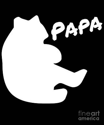 Wall Art - Digital Art - Papa Bear #1 by Flippin Sweet Gear