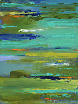 Wall Art - Painting - Pond Of Color #1 by Lanie Loreth