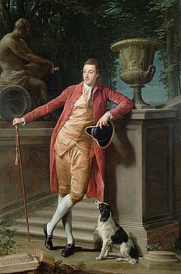 Portrait of John Talbot, later 1st Earl Talbot Print by Pompeo Batoni