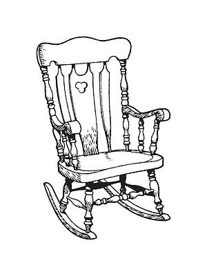 front porch and rocking chair | Drawings, Vector drawing, Art chair