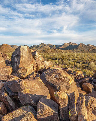 Signal Hill Petroglyphs III by Lon Dittrick Signal Hill Petroglyphs III by Lon Dittrick