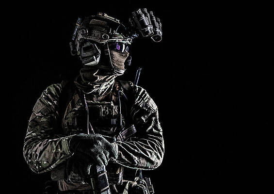 Studio Portrait Of A Special Forces by Oleg Zabielin Studio Portrait Of A Special Forces by Oleg Zabielin