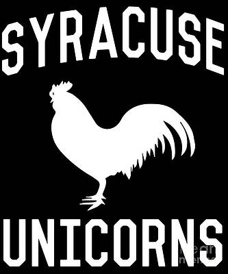 Wall Art - Digital Art - Syracuse Unicorns #1 by Flippin Sweet Gear
