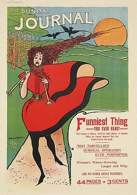 Wall Art - Painting - The Sunday Journal by Ernest Haskell