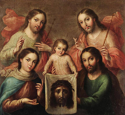 Father Son Holy Spirit Paintings Fine Art America