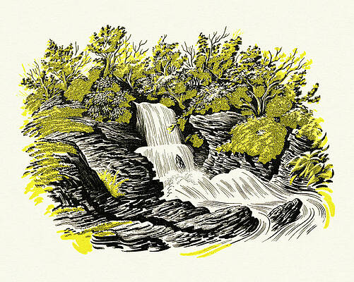 Waterfall Sketch Stock Illustrations – 1,529 Waterfall Sketch Stock  Illustrations, Vectors & Clipart - Dreamstime