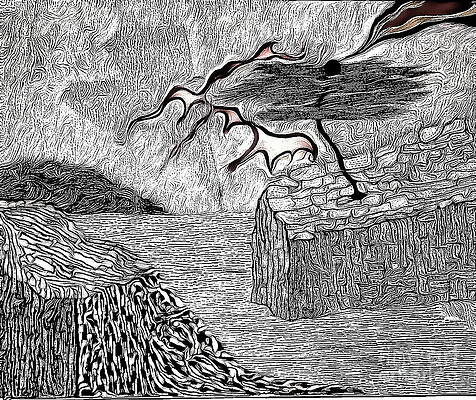 Wall Art - Drawing - Wind by Yury Bashkin