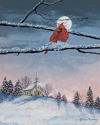 Oh Holy Night #1 Painting by James Redding - Fine Art America