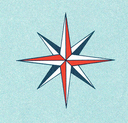 north star drawing