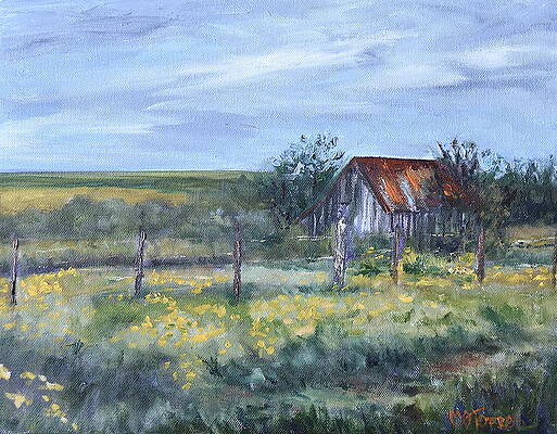 Lonesome Texas Barn by Melissa Torres Lonesome Texas Barn by Melissa Torres