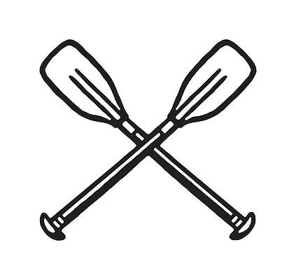 Kayak Paddle Drawings | Fine Art America