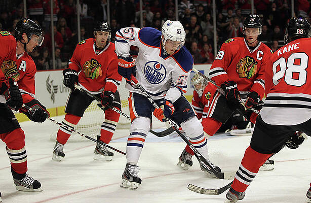 Wall Art - Photograph - Edmonton Oilers V Chicago Blackhawks #2 by Jonathan Daniel
