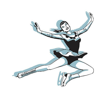 Download Skating To Dance Winter RoyaltyFree Stock Illustration Image   Pixabay