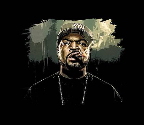Method man ice cube. Айс Кьюб арт. Айс Кьюб гангста. Ice Cube Постер. Арт Ice Cube Dr Dre.