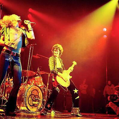 Wall Art - Photograph - Photo Of Jimmy Page And Led Zeppelin #2 by David Redfern