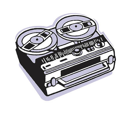 Reel To Reel Tape Recorder Art for Sale - Pixels