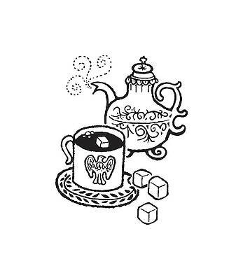 Continuous line drawing tea pot Teapot in continuous line art drawing  style 16280754 Vector Art at Vecteezy