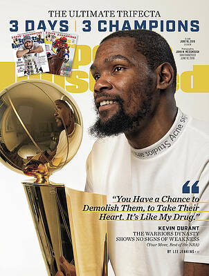 Wall Art - Photograph - The Ultimate Trifecta 3 Days, 3 Champions Sports Illustrated Cover #2 by Sports Illustrated